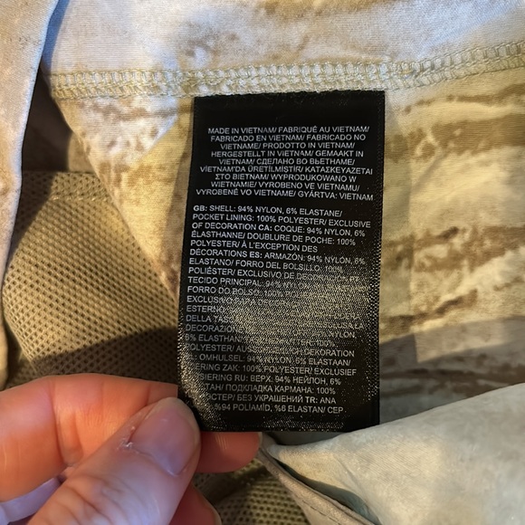 NWT NORTHFACE men’s print class v pullover in tea green granitic rock print XL - Picture 14 of 14